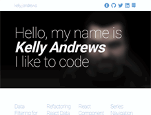 Tablet Screenshot of kellyjandrews.com